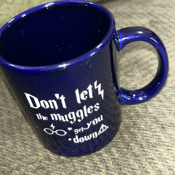 Harry Potter Muggles Cobalt Blue Mug - Picture 7 of 7